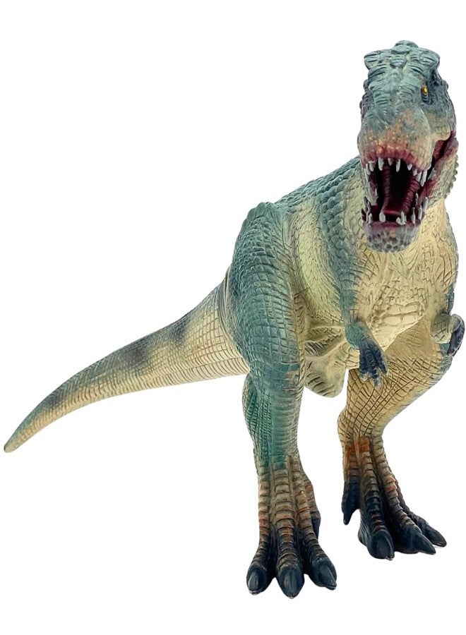 FUNFOB Dinosaur Figure Jumbo Length-33cm Dinosaur Toy Action Figure Educational Wild Animal Toys for Boys & Girls | Vastatosaurus Rex Jumbo Green - Image 1